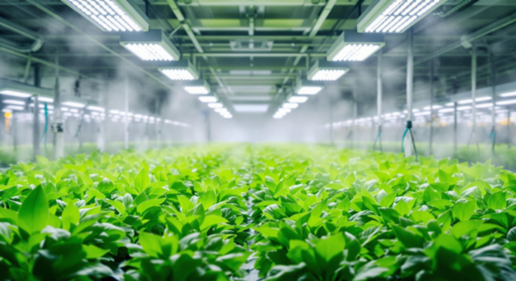 Co2 enrichment in a hydroponic garden